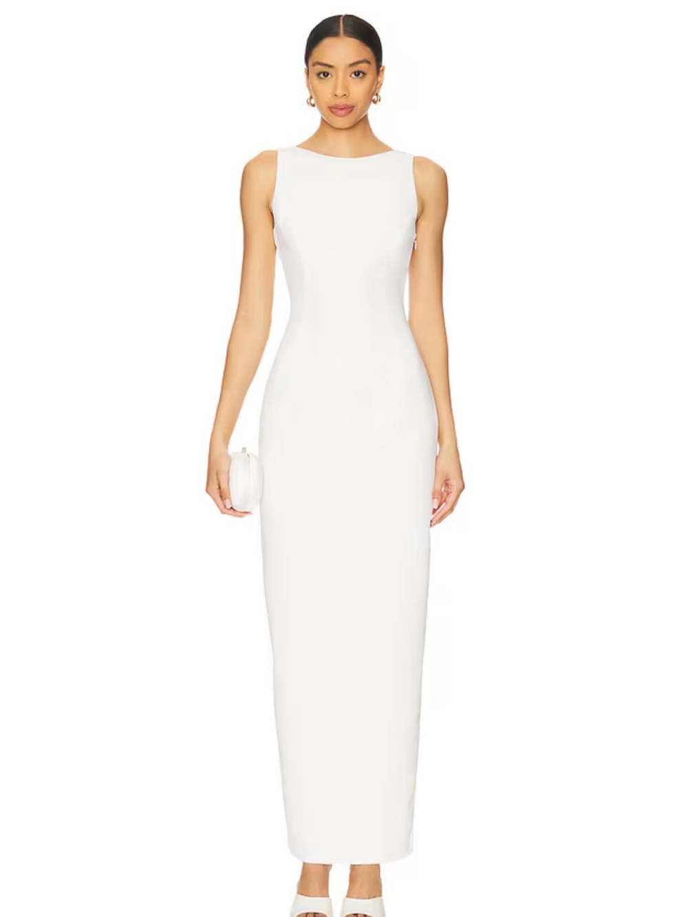 Amanda Uprichard Marbella Maxi Dress White M Revolve